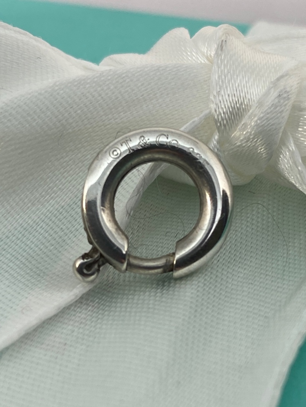 Tiffany & Co. Round Spring Ring Clasping ring  Charm Connector